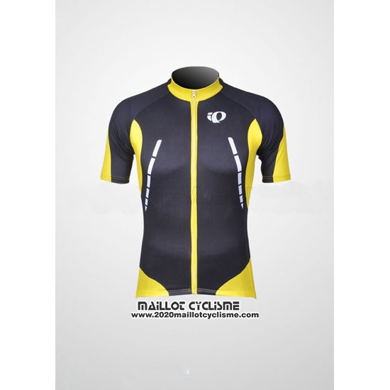 2011 Maillot Ciclismo Pearl Izumi Noir et Jaune Manches Courtes et Cuissard